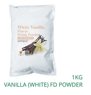 Vanilla (White) Flavor Bubble Tea Drink Powder 1kg
